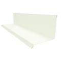 Wandanschluss | Typ 2 | 10 cm x 11 cm x 2,00 m | 90° | Stahl 0,75 mm | 50 µm PURLAK® | 9002 - Grauweiß #1
