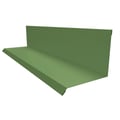 Wandanschluss | Typ 2 | 10 cm x 11 cm x 2,00 m | 90° | Stahl 0,75 mm | 25 µm Polyester | 6011 - Resedagrün #1