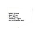 Wandanschluss | Typ 2 | 10 cm x 11 cm x 2,00 m | 90° | Stahl 0,75 mm | 25 µm Polyester | 9002 - Grauweiß #2