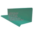 Wandanschluss | Typ 3 | 10 cm x 11 cm x 2,00 m | 90° | Stahl 0,75 mm | 25 µm Polyester | 6005 - Moosgrün #2