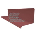 Wandanschluss | Typ 3 | 10 cm x 11 cm x 2,00 m | 90° | Stahl 0,75 mm | 25 µm Polyester | 8012 - Rotbraun #2