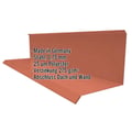Wandanschluss | Typ 3 | 10 cm x 11 cm x 2,00 m | 90° | Stahl 0,75 mm | 25 µm Polyester | 8004 - Kupferbraun #2