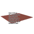 Wellblech 18/1064 | Dach | Anti-Tropf 1000 g/m² | Stahl 0,50 mm | 35 µm Mattpolyester | 29 - Rot #2