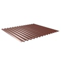 Wellblech 18/1064 | Dach | Anti-Tropf 700 g/m² | Stahl 0,50 mm | 60 µm Puramid | 8012 - Rotbraun #1