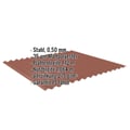 Wellblech 18/1064 | Dach | Stahl 0,50 mm | 35 µm Mattpolyester | 75 - Ziegelrot #2