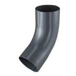 Fallrohrbogen und -Auslauf