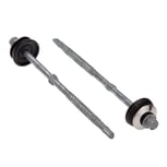 Verzinkte Schrauben | Für Montage Hochsicke auf Holzkonstruktion
