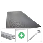 Polycarbonat Stegplatte | 16 mm | Profil Mendiger | Sparpaket