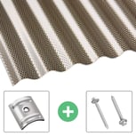 Polycarbonat Wellplatte | 76/18 | Sparpaket