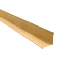 Innenecke | 115 x 115 x 2000 mm Stahl 0,50 mm | 35 µm Strukturpolyester | Holzoptik - Ahorn Innenecke | 115 x 115 x 2000 mm