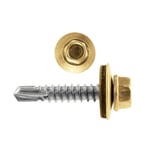 Edelstahlschrauben | Für Montage Tiefsicke auf Holzunterkonstruktion