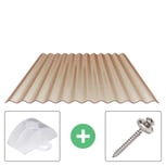 PVC Wellplatte | 76/18 | Sparpaket