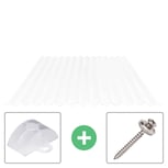 PVC Wellplatte | 76/18 | Sparpaket