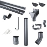 Stahl Dachrinnen Sparpaket 4,00 m