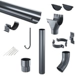 Stahl Dachrinnen Sparpaket 4,00 m