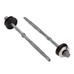 Verzinkte Schrauben | Für Montage Hochsicke auf Stahlkonstruktion