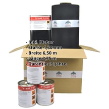 EPDM Dachfolie | Sparpaket | Stärke 1,30 mm | 7,50 x 7,00 m #2