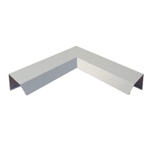 Außenecke ISOS | Aluminium | Länge 25 cm | Weißaluminium matt #2