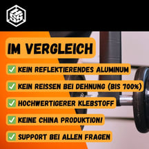 Dach Reparaturband mit MicroSealant® PLUS | Breite 50 mm | Länge 5,00 m | Schwarz #3