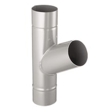 Fallrohrabzweig 60° Stahl | Ø 90 mm | 9007 - Graualuminium Fallrohrabzweig 60° | Stahl | Ø 90 mm | 9007 - Graualuminium #1