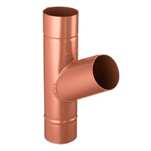Fallrohrabzweig 60° Stahl | Ø 100 mm | 8004 - Kupferbraun Fallrohrabzweig 60° | Stahl | Ø 100 mm | 8004 - Kupferbraun #1