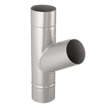 Fallrohrabzweig 60° | Stahl | Ø 150 mm | 9007 - Graualuminium #1