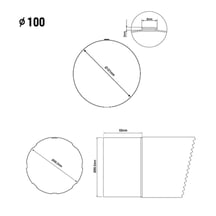 Regenfallrohr Stahl | Ø 100 mm | 9007 - Graualuminium | Länge = 3 m Regenfallrohr | Stahl | Ø 100 mm | 9007 - Graualuminium | Länge = 3 m #2