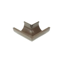 Rinnenaußenwinkel 90° | PVC | Ø 100 mm | Farbe Braun #1