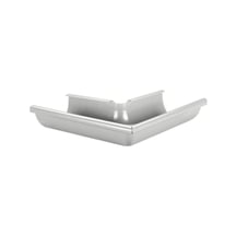 Rinnenaußenwinkel 90° Stahl | Ø 190 mm | 9006 - Weißaluminium Rinnenaußenwinkel 90° | Stahl | Ø 190 mm | 9006 - Weißaluminium #1