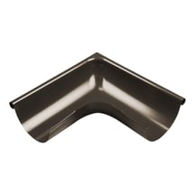 Rinnenaußenwinkel | Stahl | Ø 150 mm | Farbe Braun #1