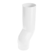 Sockelknie | PVC | Ø 110 mm | Farbe Weiß #1