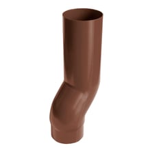 Sockelknie | PVC | Ø 90 mm | Farbe Braun #1