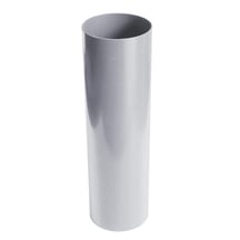 Kunststoff Dachrinnen Sparpaket 10 m | Ø 125/90 mm | Farbe Grau #8
