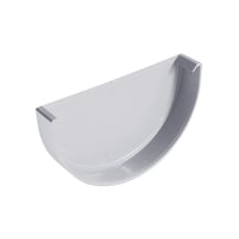 Kunststoff Dachrinnen Sparpaket 6 m | Ø 150/110 mm | Farbe Grau #5
