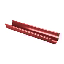 Stahl Dachrinnen Sparpaket 7 m | Ø 125/90 mm | 028 - Kirschrot #3