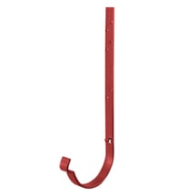 Stahl Dachrinnen Sparpaket 7 m | Ø 125/90 mm | 028 - Kirschrot #6
