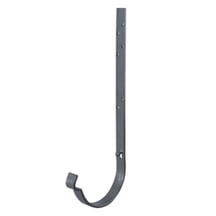 Stahl Dachrinnen Sparpaket 7 m | Ø 125/90 mm | 7024 - Graphitgrau #6