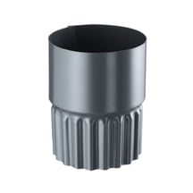 Stahl Dachrinnen Sparpaket 7 m | Ø 125/90 mm | 7016 - Anthrazitgrau #10