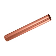 Stahl Dachrinnen Sparpaket 7 m | Ø 125/90 mm | 8004 - Kupferbraun #9