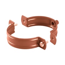 Stahl Dachrinnen Sparpaket 7 m | Ø 125/90 mm | 8004 - Kupferbraun #11