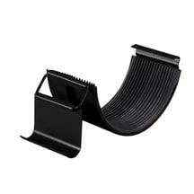 Stahl Dachrinnen Sparpaket 7 m | Ø 125/90 mm | 9005 - Tiefschwarz #4