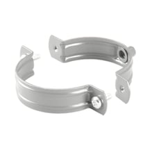 Stahl Dachrinnen Sparpaket 7 m | Ø 125/90 mm | 9006 - Weißaluminium #11