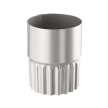 Stahl Dachrinnen Sparpaket 7 m | Ø 125/90 mm | 9007 - Graualuminium #10
