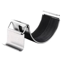 Stahl Dachrinnen Sparpaket 9 m | Ø 125/90 mm | Verzinkt #4