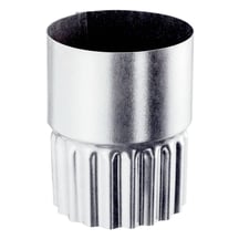 Stahl Dachrinnen Sparpaket 9 m | Ø 125/90 mm | Verzinkt #10