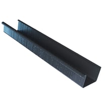 Stahl Kastenrinnen Sparpaket 7 m | Ø 125/80 mm | 7016 - Anthrazitgrau #3