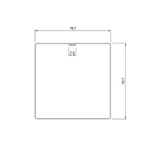 Stahl Kastenrinnen Sparpaket 7 m | Ø 125/80 mm | 7016 - Anthrazitgrau #15