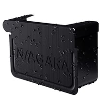 Stahl Kastenrinnen Sparpaket 9 m | Ø 125/80 mm | 9005 - Tiefschwarz #4