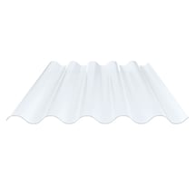 PVC Wellplatte | 177/51 | Profil 5 | 1,2 mm | Klarbläulich | 2500 mm #1