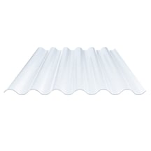 PVC Wellplatte | 177/51 | Profil 6 | 1,2 mm | Klarbläulich | 2500 mm #1